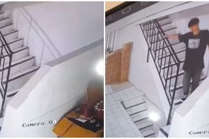 Desain tangga rumah ini bikin bingung orang lewat, salah pijakan nyawa jadi taruhan