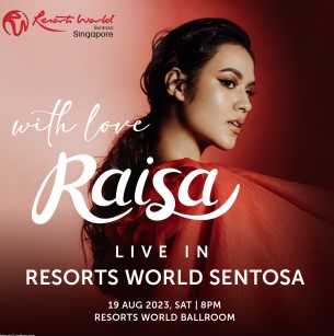 Bertajuk "With Love Raisa in Resorts World Sentosa", Raisa siap hibur penggemar di Singapura