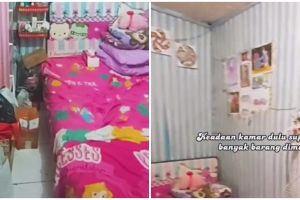 11 Transformasi renovasi kamar cewek berantakan penuh timbunan barang, hasil akhirnya bikin napas lega