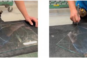 Pria ini tunjukkan cara cepat potong kaca agar hasilnya presisi, endingnya malah di luar prediksi