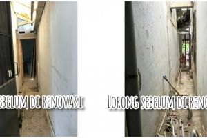 Lorong rumah mirip gang sempit di-makeover jadi musala dan playground, 9 potretnya kreatif abis