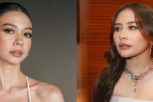 11 Pesona seleb lenggak-lenggok di JFC 2023, aksi Yuki Kato sambil makan telur gulung bikin ngakak