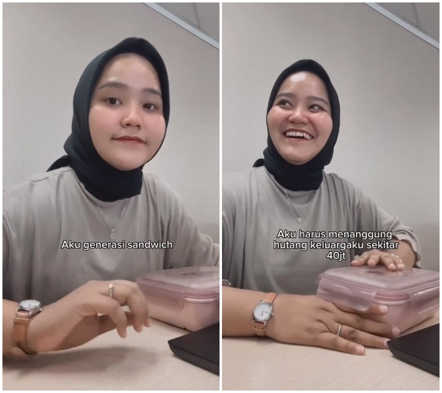 Jadi sandwich generation usai lulus kuliah, begini cara wanita ini lunasi utang keluarga Rp 40 juta