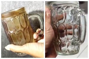 Nggak perlu direndam berjam-jam, ini cara praktis membersihkan gelas kaca kusam agar kinclong lagi