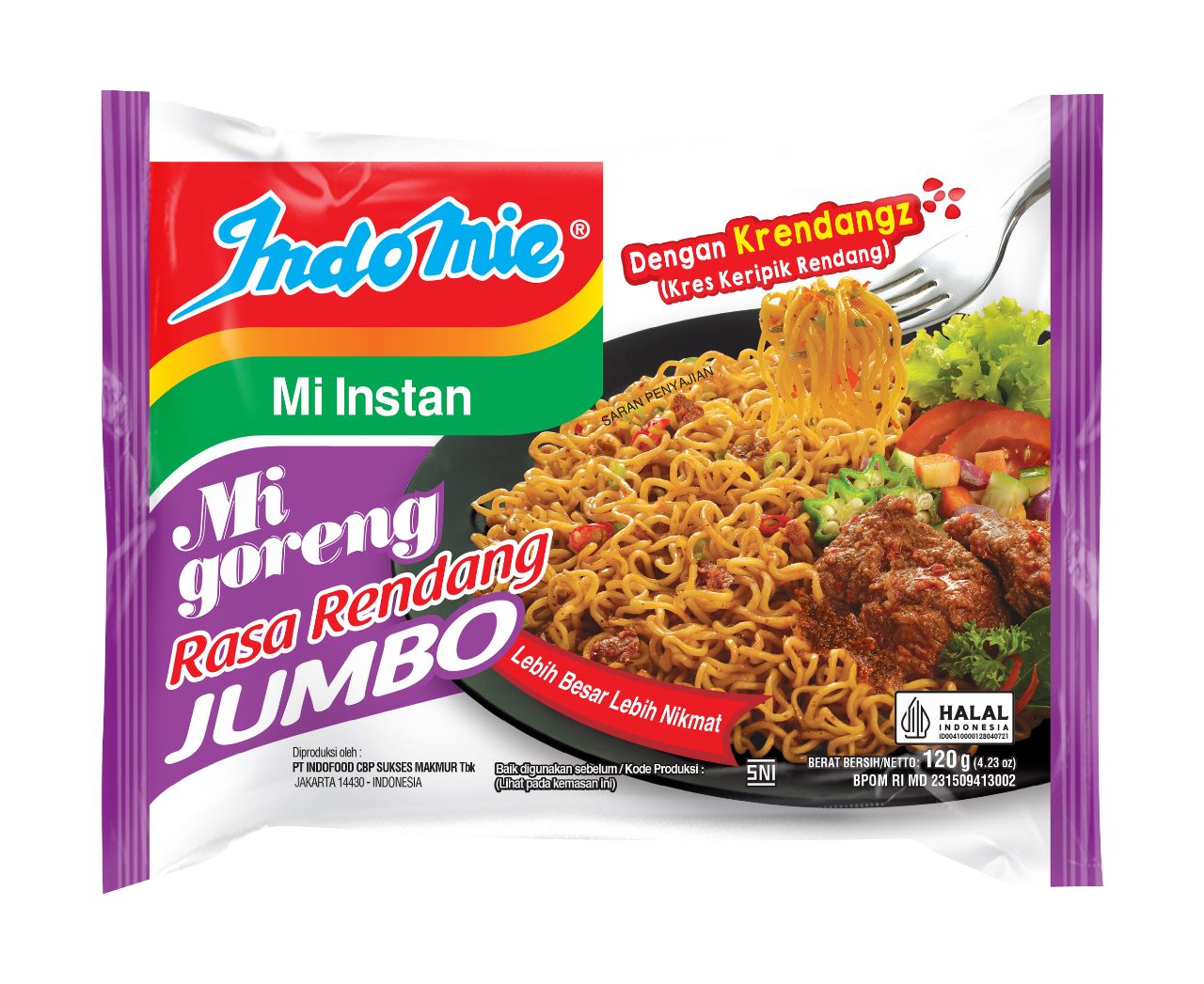 Lewat kuis "SeGede apa" Indomie ajak kaum “1 Porsi Kurang, 2 Porsi kebanyakan” icip varian baru
