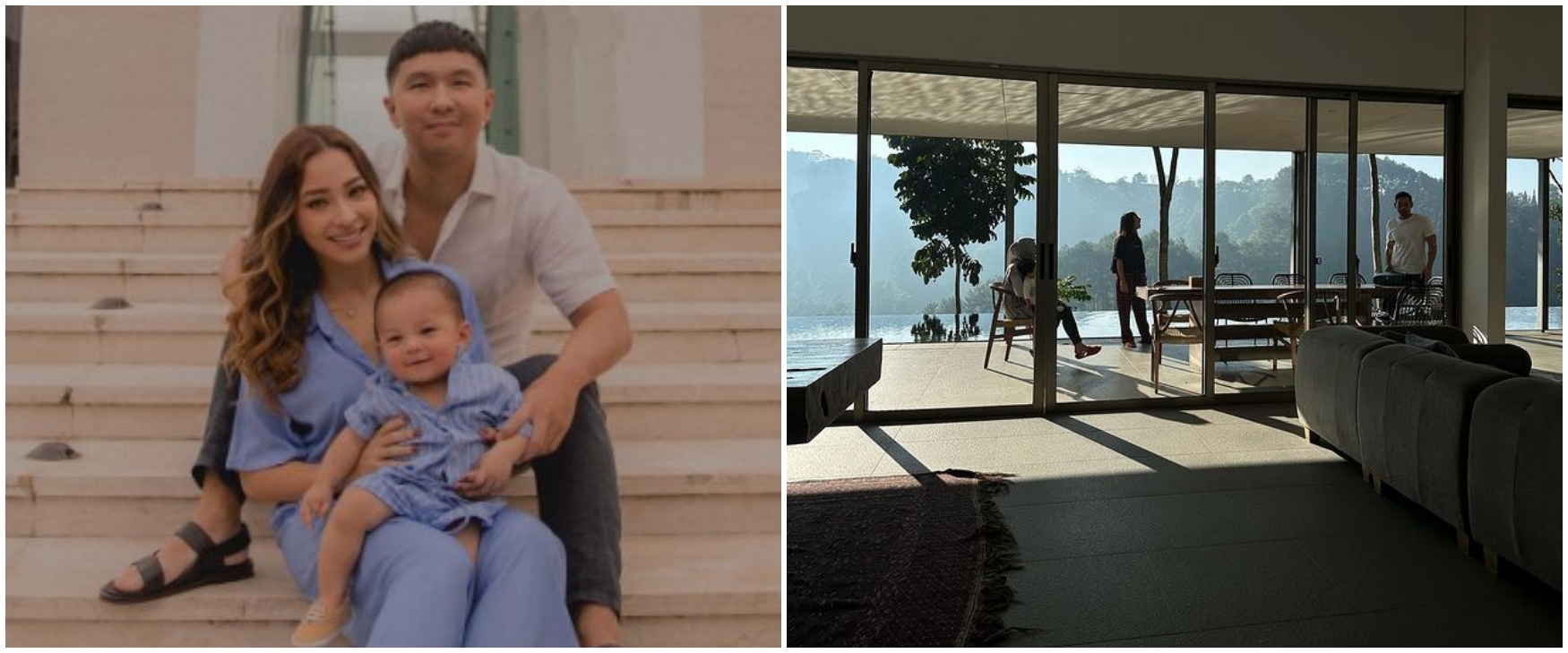 11 Momen staycation mewah Nikita Willy dan keluarga di Lembang, sewa vila Rp 9 juta per malam