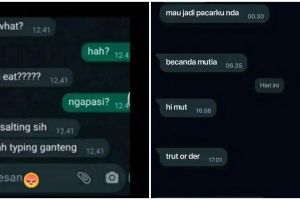 11 Chat lucu PDKT ini ngotot banget, gonta-ganti strategi masih aja gagal