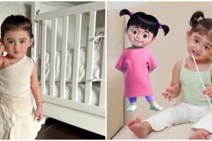 9 Momen Guzel anak Ali Syakieb masuk sekolah pertama di usia 2 tahun, parasnya disebut boneka hidup