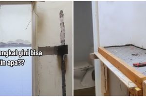 Lorong sepetak disulap jadi wastafel dan laundry room, 9 potretnya tampak ringkas dan praktis