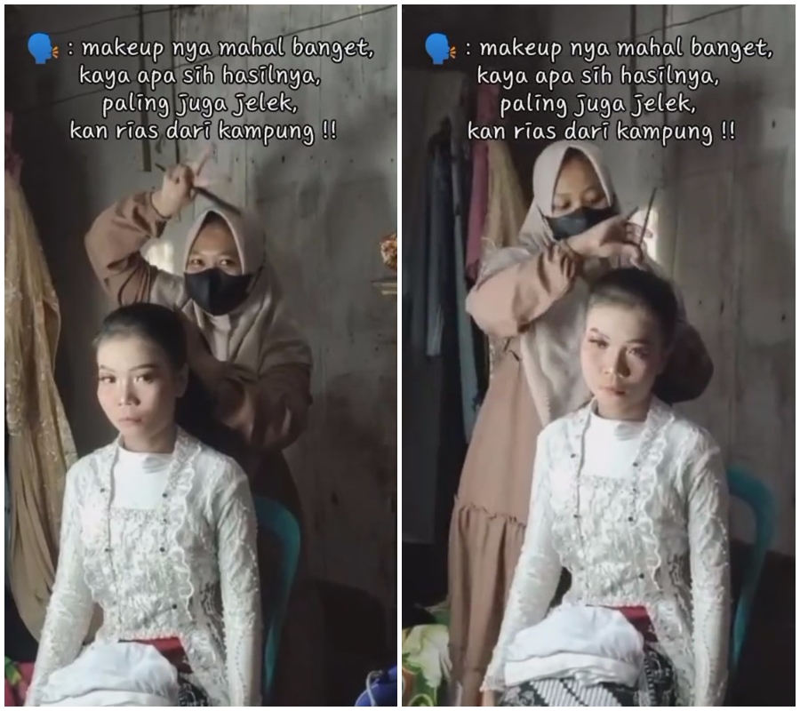 Dihina karena MUA kampung, wanita ini buktikan hasil makeup pengantinnya nggak menor dan kampungan