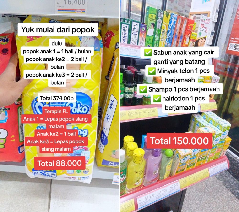 Ibu 3 anak kapok frugal living, bujet bulanan Rp 4 juta bisa nabung Rp 1 juta tapi endingnya ngenes