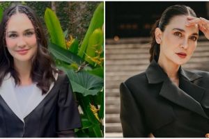 Momen Luna Maya pamer aksi naik motor pakai kebaya dan jarit, gaya ugal-ugalannya bikin ngakak