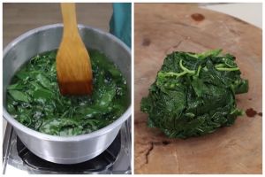 Cukup tambah 1 bahan dapur, ini cara merebus daun singkong agar tetap hijau dan empuk