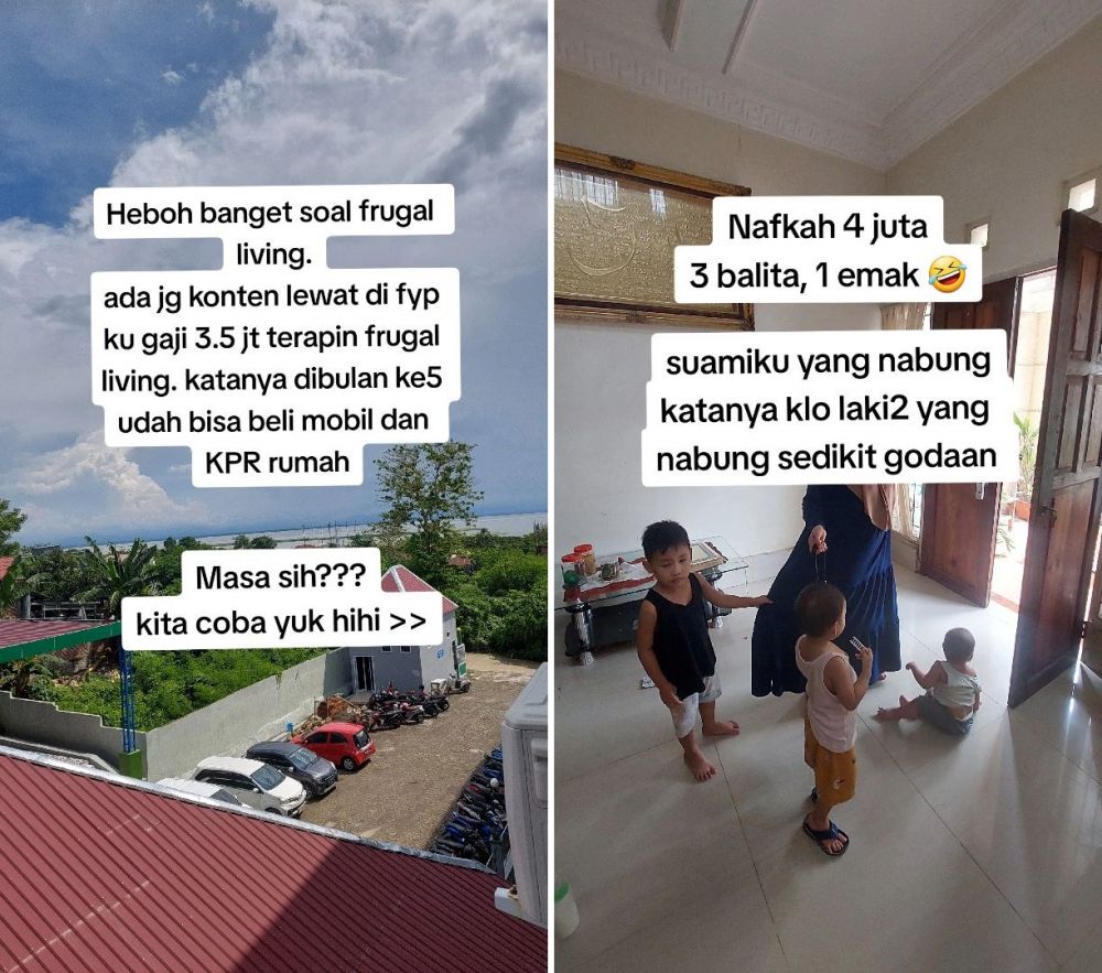 Sesal ibu 3 anak jalani frugal living, caranya ngirit bisa nabung Rp 1 juta ini serasa 'mau gila'