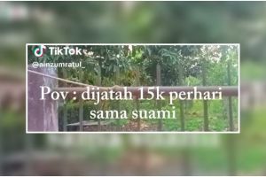 Wanita diberi jatah suami Rp 15 ribu/hari untuk belanja sayur, cara atur keuangannya bikin pro kontra