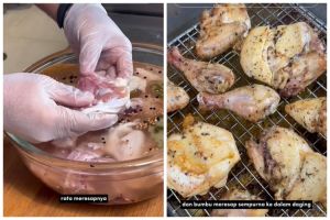 Tak perlu ditambah susu, ini trik marinasi daging ayam supaya gurih dan lebih juicy