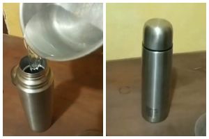 Modal Rp0, begini trik agar air di dalam termos tetap awet panas sampai 3 hari