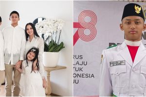 Jadi kebanggaan orang tua, intip 9 momen Dhofin anak Ibnu Jamil terpilih jadi Paskibra kota Jaksel