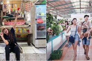 Gaya 11 pesinetron cantik tak gengsi belanja ke pasar, style Nikita Willy kenakan sneakers seperti ke 