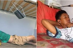 13 Potret kocak orang mager nonton film pakai gadget, idenya kreatif abis