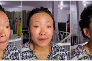 Punya mata sayu dan kecil, mahasiswa di-makeup dengan look flawless ini bikin makin pede pas wisuda