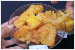 Tanpa es batu, begini trik agar singkong goreng renyah dan empuk pakai 1 bahan tambahan ini