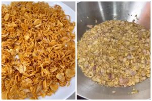 Jangan direndam air, ini trik goreng bawang merah agar renyah maksimal dan warnanya cantik