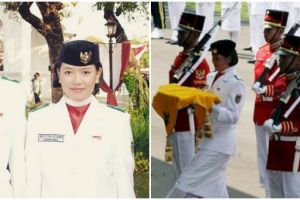 Pasangan suami istri ini dulu sama-sama anggota paskibraka, 11 potret terbarunya kini jadi polisi 