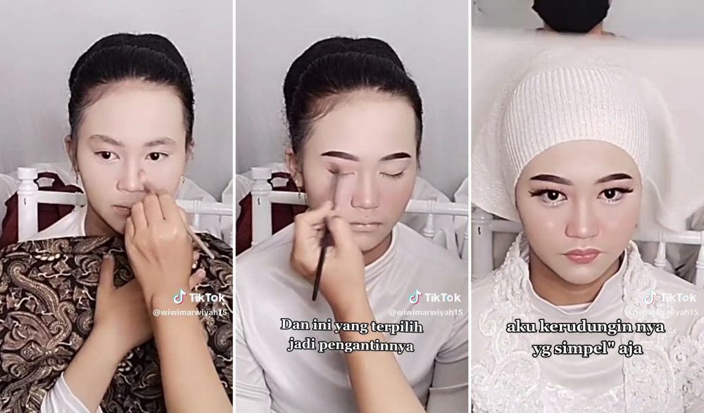 Bak manten sungguhan, potret anak SD di-makeup jadi pengantin ini bikin warganet berdebat