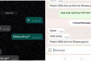11 Chat lucu teman pengin ngutang ini modus operandinya bikin tepuk jidat