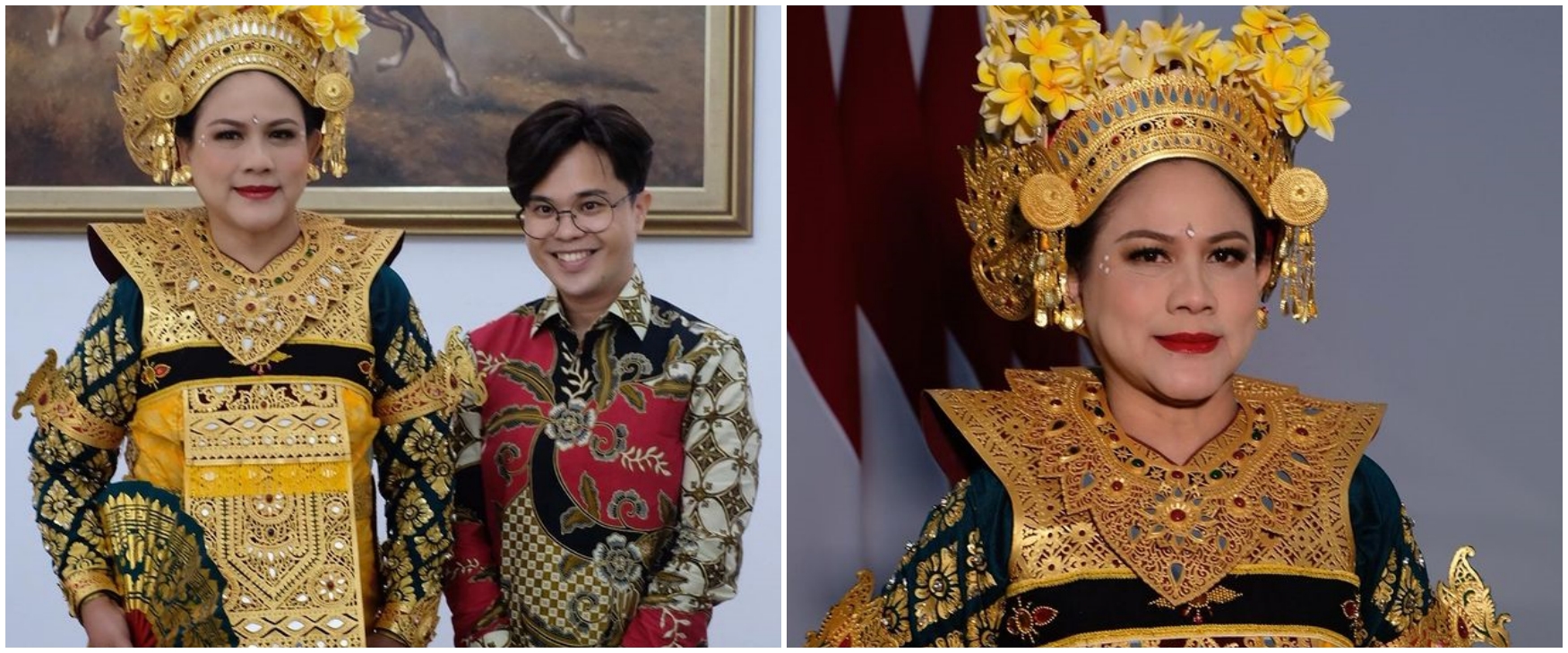 Cerita MUA yang merias Iriana Jokowi saat upacara bendera, baru tahu 3 hari sebelum acara