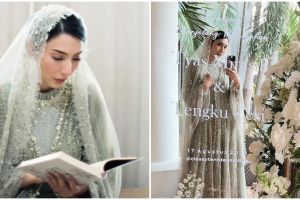 Terpaut usia 7 tahun, ini 9 momen pengajian jelang nikah Tyas Mirasih dan Tengku Tezi