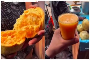 Tampilan jus buah ini seger abis, tapi lihat 11 potret proses pembuatannya justru bikin meringis