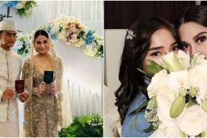 9 Momen Fuji hadiri pernikahan Pratama Arhan dan Azizah di Jepang, penampilannya memesona