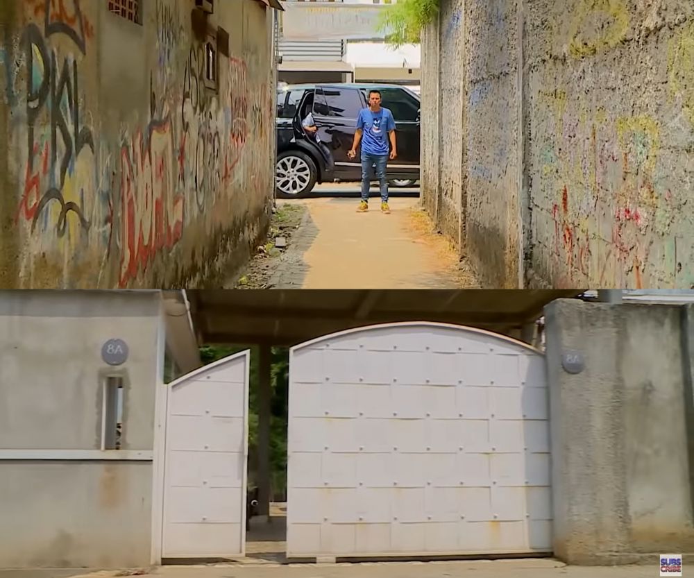 Bak istana di tengah perkampungan, ini 8 potret rumah seleb di gang sempit