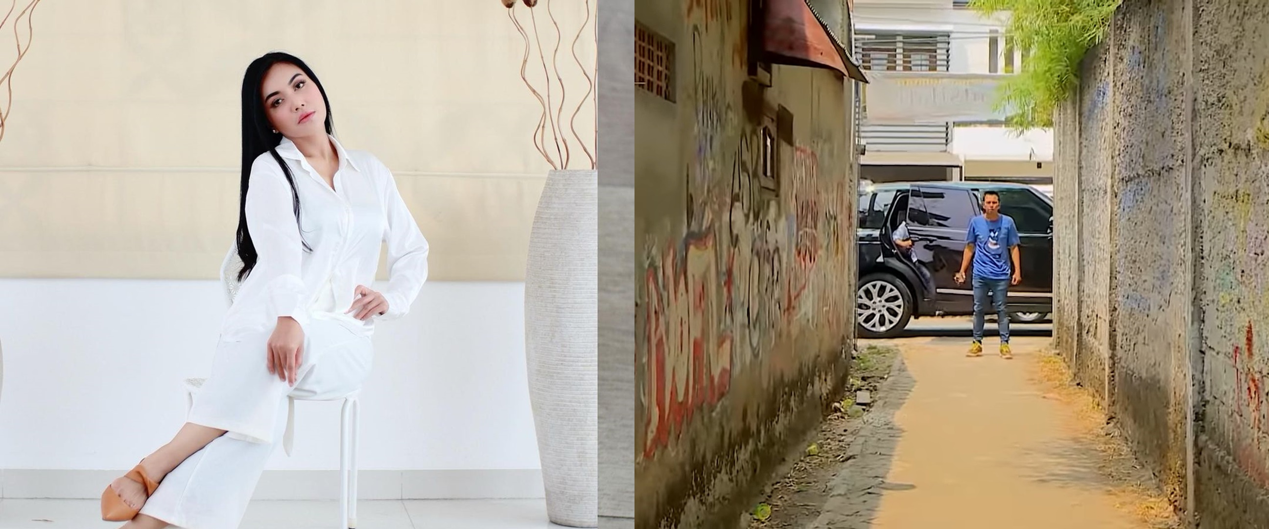 Bak istana di tengah perkampungan, ini 8 potret rumah seleb di gang sempit