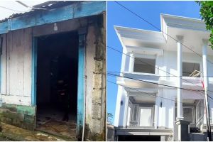 Dihina miskin, wanita pamer buah manis kerja keras bisa bangun rumah mewah, ini 9 huniannya bak istana