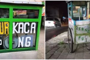 11 Tulisan lucu di spanduk warung ini bacanya belibet, bikin geregetan pengin benerin