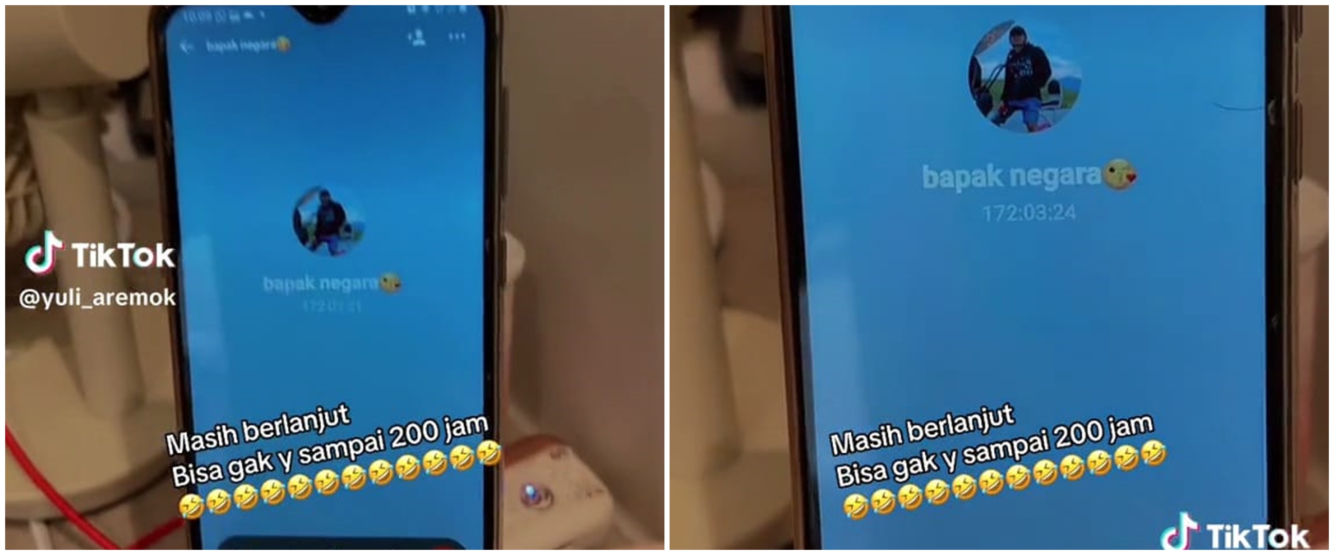 Wanita telepon suami seminggu lebih tanpa jeda ini patut diganjar rekor MURI, tak takut meledak HPnya?