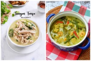 15 Resep sayur tempe santan ala rumahan, gurih, segar, nikmat, dan bikin nagih