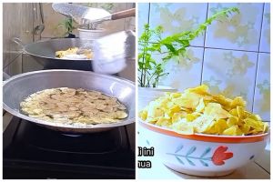 Tak perlu direndam air kapur sirih, ini cara menggoreng keripik pisang agar tidak lengket dan menempel