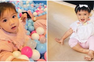 Rayakan ultah ke-1 tanpa sang ayah, 9 potret Amala putri Irish Bella kenakan hijab bikin salah fokus