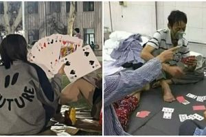 11 Potret kocak orang main kartu ini aksinya bikin ngakak, jadi pengin ikut join