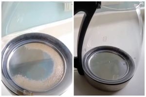 Tanpa digosok atau direbus, ini trik bersihkan kerak air di bagian dalam teko pakai 1 bahan dapur