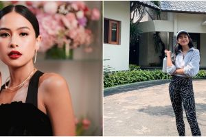 Dihiasi tanaman vertikal di halaman depan, ini 11 potret kemewahan rumah Maudy Ayunda bak resort Bali