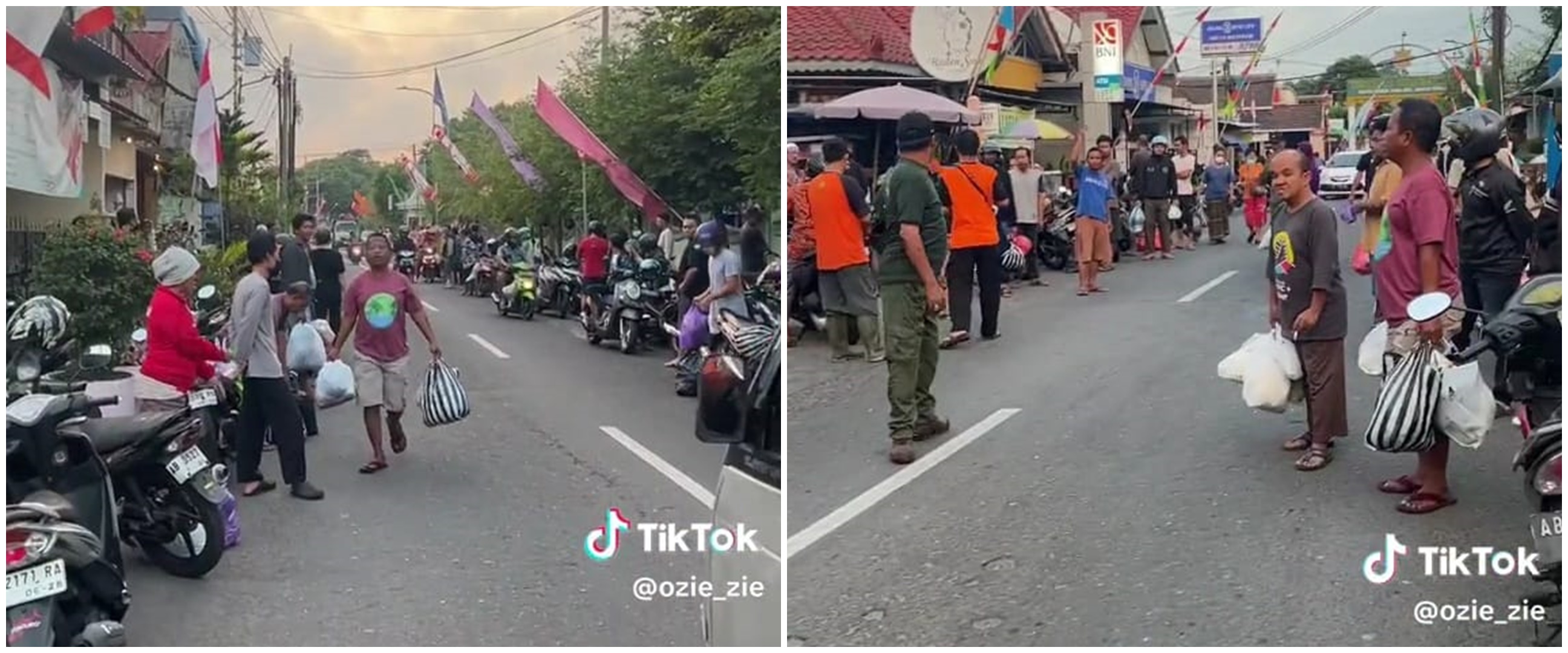 Satir Bu Tejo 'Tilik' di balik momen warga Jogja antri buang sampah pagi-pagi buta, pesannya menohok
