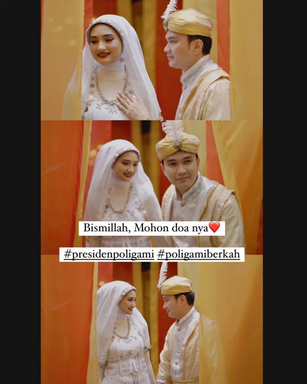 Bikin heboh warganet, Aldi Taher diduga lakukan poligami gegara foto ini