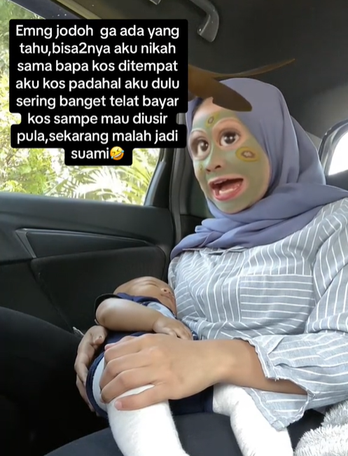 Dulu sering nunggak & nyaris diusir, kisah wanita menikah dengan bapak kos sendiri ini bak cerita FTV