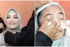 Pengantin minta hapus riasan untuk salat, MUA ini makeup ulang hasilnya dibilang cantikan yang pertama