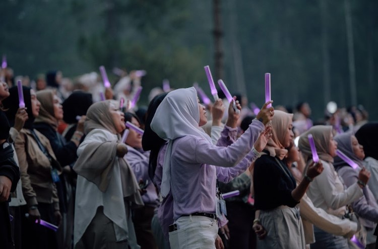 Semarak Lights for Soul Into the Forest, ajang healing sekaligus nyanyi bareng ARMY di alam terbuka